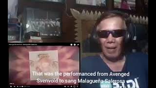 Avenged Sevenfold quotMalagueña Salerosaquot MyReact [upl. by Anirbed351]