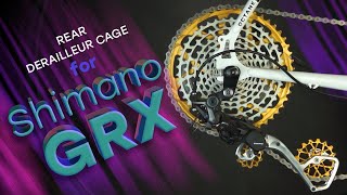 Rear Derailleur Cage for Shimano GRX  Garbaruk Bike Components [upl. by Wagner684]