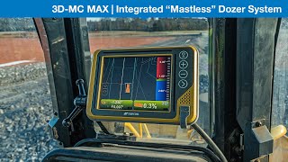 Integrated “Mastless” Dozer System  Topcon [upl. by Otreblif]