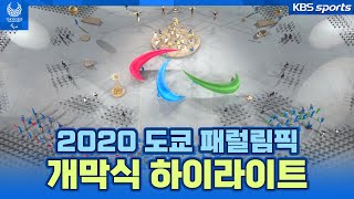 2020 도쿄 패럴림픽 개막식 하이라이트 [upl. by Eirrem]