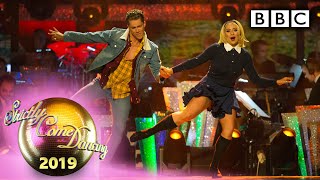 Saffron Barker and AJ Jive to Every Little Thing She Does Is Magic  Halloween  BBC Strictly 2019 [upl. by Traggat]