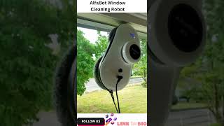 AlfaBot Window Cleaning Robot X6 Automatic Smart Glass Cleaner Robot Vacuum [upl. by Hime131]