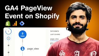 How to track GA4 PageView Event on Shopify using Google Tag Manager  Google Tag [upl. by Flam]