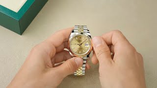 How to set your Rolex Datejust 41 [upl. by Jeritah]