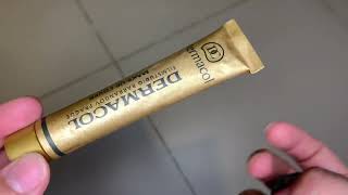 UNBOXING ORIGINAL DERMACOL MAKEUP COVER [upl. by Humfried]