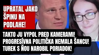 Po smiechu prišiel plač Filip Turek narobil s “expertkou” od Progresívcov poriadok Takto ju [upl. by Humfrey]