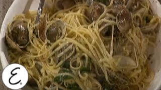 Garlicky Clams with Linguine  Emeril Lagasse [upl. by Cathee484]