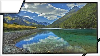 The Clearest Lake in the World  Blue Lake in New Zealand [upl. by Hescock]