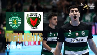 Sporting Portugal 🆚 Füchse Berlin  Round 5  Machineseeker EHF Champions League 202425 [upl. by Maram453]