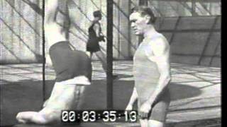 Harry Greb Training amp Sparring 1925 [upl. by Einneb]