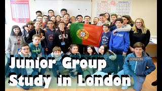 Junior Groups Study English in London [upl. by Innaig]