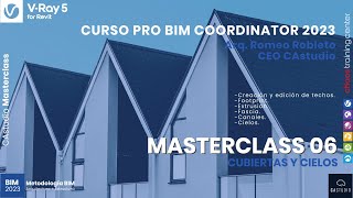 CURSO REVIT 2023  MASTERCLASS 06 CUBIERTAS Y CIELOS [upl. by Symon]