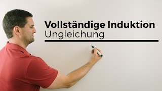 Vollständige Induktion Ungleichung 10n größer 6n2n Beweisen  Mathe by Daniel Jung [upl. by Danzig307]