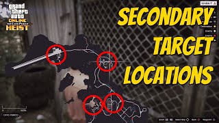 Cayo Perico Heist ALL Secondary Target Locations amp Loot in the Mansion GTA Online [upl. by Kameko]