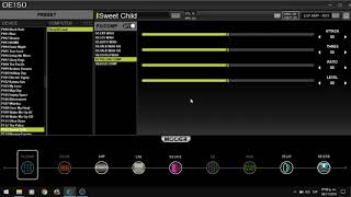 Mooer GE 150 software [upl. by Sidras]