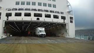 Dashcam Torshavn Embarking [upl. by Uziel634]