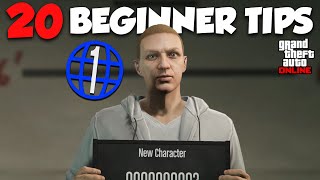 Top 20 MUST KNOW Beginner Tips in GTA Online [upl. by Derna]