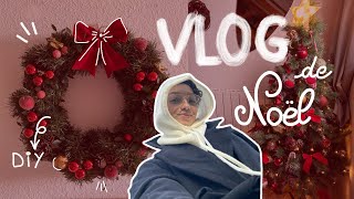 VLOGMAS 1 🎄DIY DE NOËL COURONNES ET EMBALLAGES CADEAUX [upl. by Helmut510]