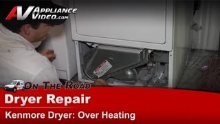 Kenmore Dryer Repair  Over Heating  Heating Element [upl. by Far]