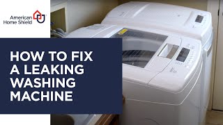 How to Fix a Leaking Washing Machine  DIY Repair  AHS [upl. by Coben781]