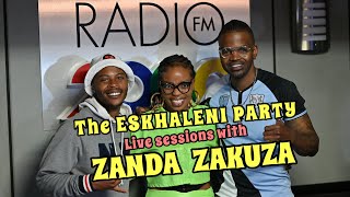 Zanda Zakuza  Eskhaleni live sessions performance on Radio 2000 [upl. by Anchie837]