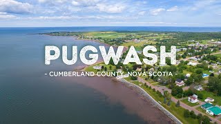 Pugwash Nova Scotia  Another Beautiful Village in Cumberland County [upl. by Bashee13]