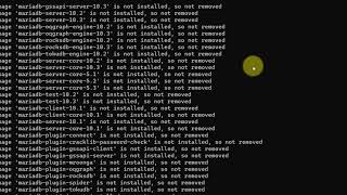 How to Completely Remove  UnInstall Mariadb or MySQL From Ubuntu [upl. by Ahsoik212]