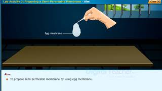 Preparing a Semi Permeable Membrane  Lab Activity 3 [upl. by Elsey]