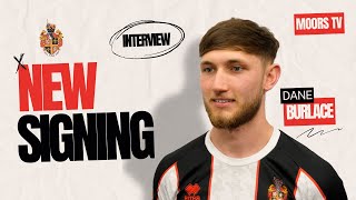 Interview  Dane Burlace Signs For Spennymoor Town [upl. by Brita]