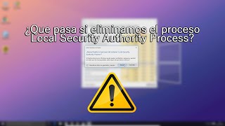 Que pasa si eliminamos el proceso Local Security Authority Process LSASSEXE [upl. by Inaej]