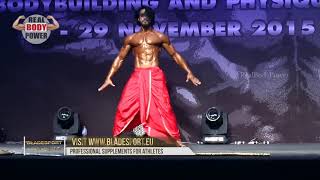 Thakur Anoop Singh Mr World Winning Performance Bodybuilding [upl. by Llerref]