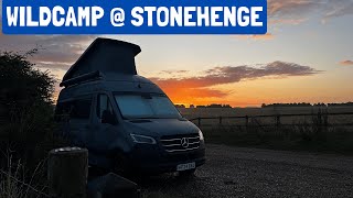 Epic Wildcamp Adventure at Stonehenge Discover the Magic in Our Campervan [upl. by Aimar]