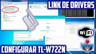 Como Instalar Adaptador USB WiFi TPLink TLWN722N  Configurar y Conectar Windows 7 8 81 10 11 [upl. by Armilda312]