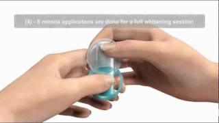 GLO Brilliant Teeth Whitening Device How To [upl. by Rosel539]