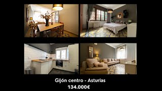 VENDIDO PISO CON ENCANTO EN EL CENTRO DE GIJÓN ASTURIAS 134000€ 1ª Planta [upl. by Inar]