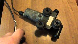 BMW E90 2005 N46 Restored Auxiliary Water Pump [upl. by Remliw]