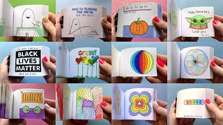 The 12 Flipbooks I Made During Quarantine FLIPBOOK compilation [upl. by Aliakim316]