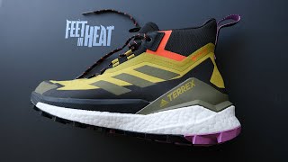 ADIDAS Terrex Free Hiker 20 GoreTex  Sneaker Unboxing  Review  Sizing  On Feet [upl. by Urbani]