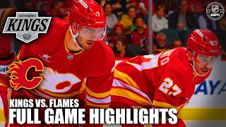 Los Angeles Kings vs Calgary Flames  Full Game Highlights  ESPN NHL [upl. by Olinde46]