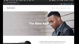 YouVersion Bible App Tutorial [upl. by Scotti236]