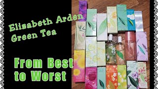 My Perfume Collection  Elizabeth Arden Green Tea Rankings amp A Giveaway Closed [upl. by Oleg817]