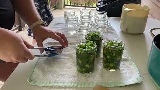 How to Can Jalapeno Peppers  Homesteading  Canning [upl. by Teriann]