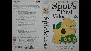 The Adventures of Spot 1988 UK VHS [upl. by Grefe]