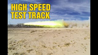 HighSpeed Test Track  Holloman AFB new Mexico  Rocket Sled [upl. by Cindra]