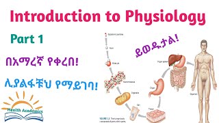 Anatomy Cells and tissues General Histology Helpful Video Lecture with Amharic Speech Part 9 [upl. by Eneluj]