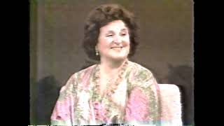 Birgit Nilsson1981 TV Interview and Song quotVienna City of Dreamsquot [upl. by Wichern783]