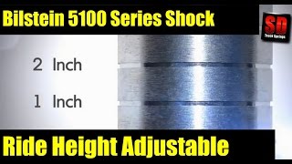 Bilstein 5100 Shocks  Ride Height Adjustable  Tutorial and Review [upl. by Clifford]