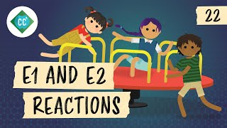 E1 and E2 Reactions Crash Course Organic Chemistry 22 [upl. by Alsworth24]