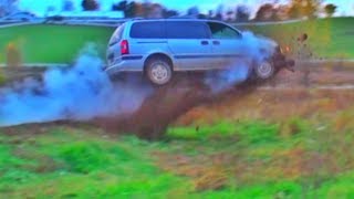 Mini Van HUGE JUMP [upl. by Frissell]