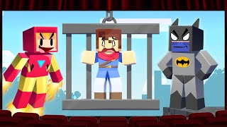 My Friends Trapped Me with SUPERHEROES In Minecraft [upl. by Myna]